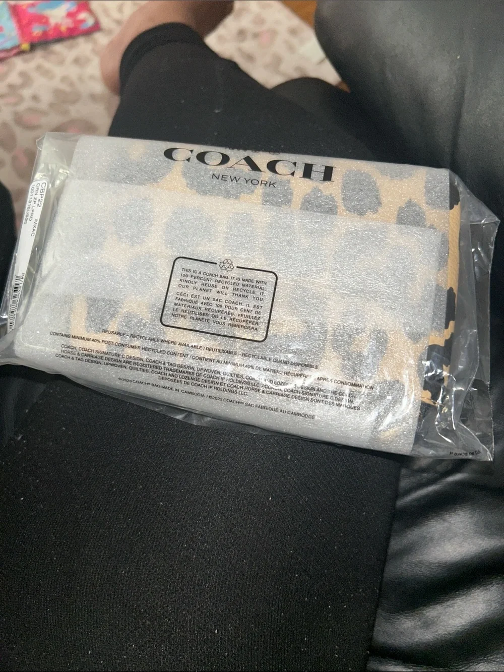 Coach nwt wristlet